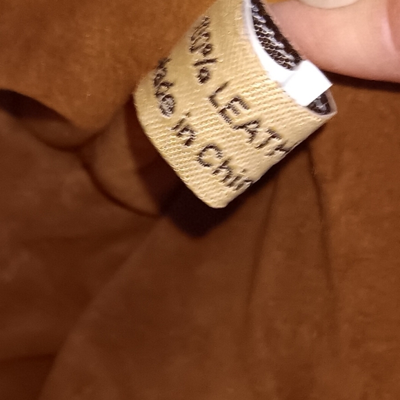 New Patricia Nash Leather Parisian Newspaper CarisBrooke Shoulder Bag Beige - Picture 5 of 11